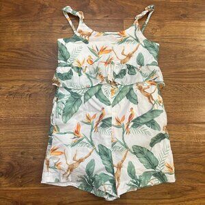 Janie and Jack cotton monkey Romper